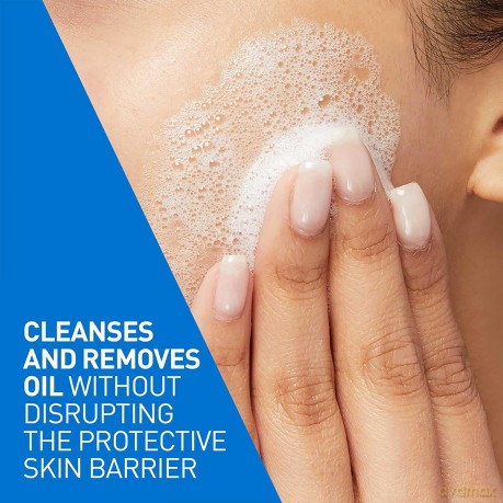 CeraVe Cleansing Foaming Gel for Normal to Oily Skin (Foaming Cleanser) - Volume: 88 ml unisex