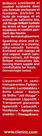 Clarins Hydrating Lipstick Joli Rouge 3.5 g - Shade: 742 Joli Rouge dla kobiety