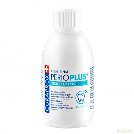 Curaprox Mouthwash Perio Plus+ Regenerate 200 ml unisex