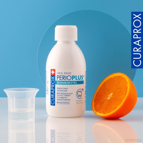 Curaprox Mouthwash Perio Plus+ Regenerate 200 ml unisex