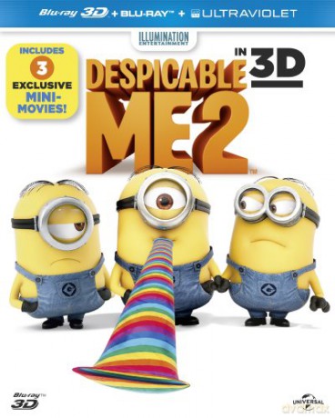 Despicable Me 2 (Minionki Rozrabiają) [Blu-ray 3D]+[Blu-Ray]