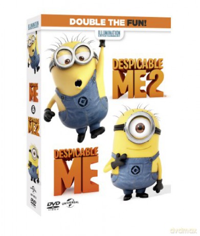 Despicable Me / Despicable Me 2 (Jak Ukraść Księżyc / Minionki Rozrabiają) [2DVD]