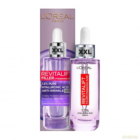 L´Oréal Paris Anti-wrinkle serum with 1.5% pure hyaluronic acid Revi talift Filler (Hyaluronic Acid Serum) - Volume: 50 ml dla kobiety