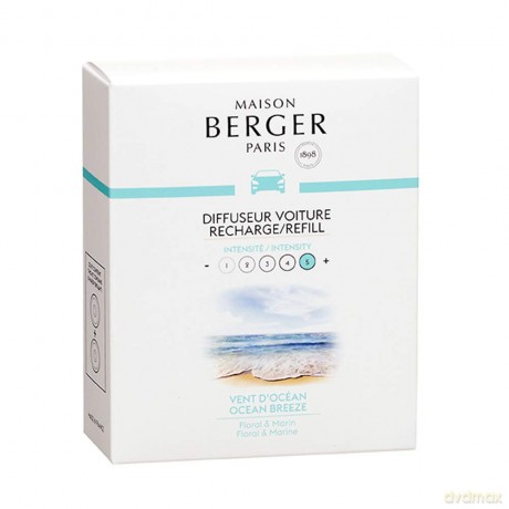 Maison Berger Paris (Car Diffuser Recharge/Refill) Cartridge (Car Diffuser Recharge/Refill) 2 pcs unisex