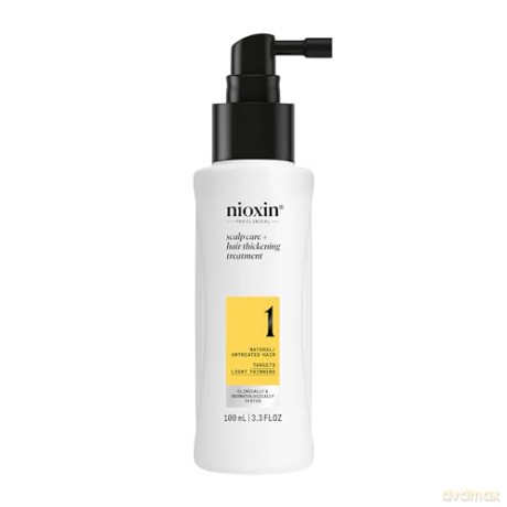 Nioxin Hair Treatment For Fine Slight Thinning Natural Hair System 1 (Scalp Treatment 1) 100 ml unisex