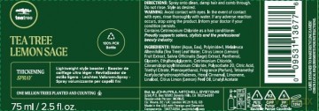 Paul Mitchell Tea Tree Lemon Sage (Thickening Spray) - Volume: 75 ml dla kobiety