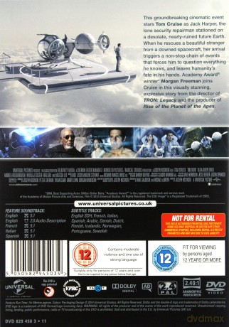 Oblivion (Niepamięć) [DVD]