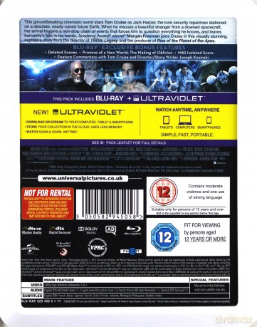 Oblivion (Niepamięć) [Blu-Ray]