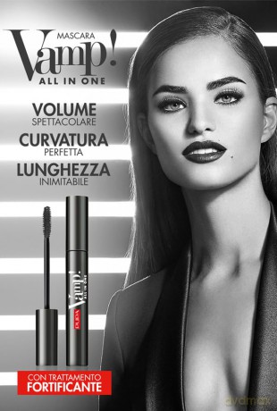 PUPA Milano Volumizing and lengthening mascara Vamp! All in One (Mascara) 9 ml - Shade: 101 Extra Black dla kobiety