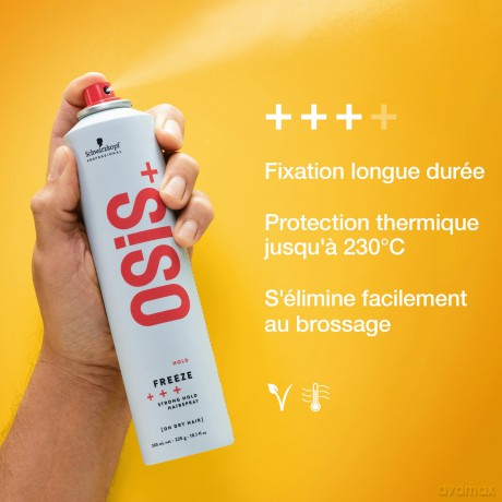 Schwarzkopf Professional Super strong hairspray Freeze - Volume: 300 ml dla kobiety