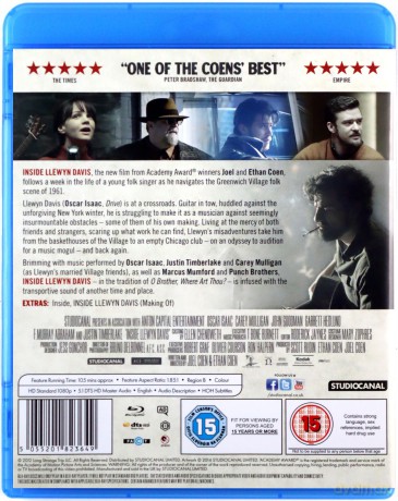 Inside Llewyn Davis (Co Jest Grane, Davis?) [Blu-Ray]