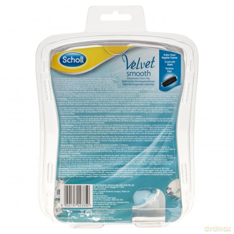 Scholl Electric foot file with Velvet Smooth Marine Minerals marine minerals unisex