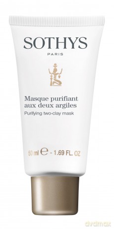 SOTHYS Paris (Purifying Two-Clay Mask) - Volume: 50 ml dla kobiety