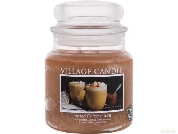 Village Candle Scented candle in glass Salted Caramel Latté 389 g unisex