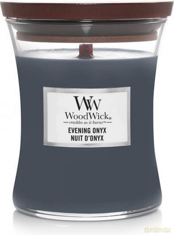 WoodWick Scented candle vase Evening Onyx 275 g unisex