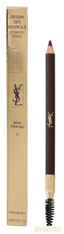 Yves Saint Laurent (Eyebrow Pencil) Dessin des Sourcils 1.3 g - Shade: 2 Dark Brown dla kobiety