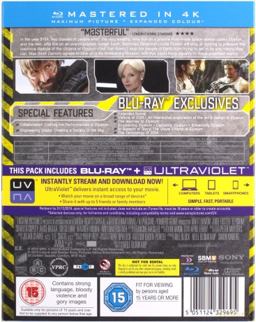 Elizjum [Blu-Ray]