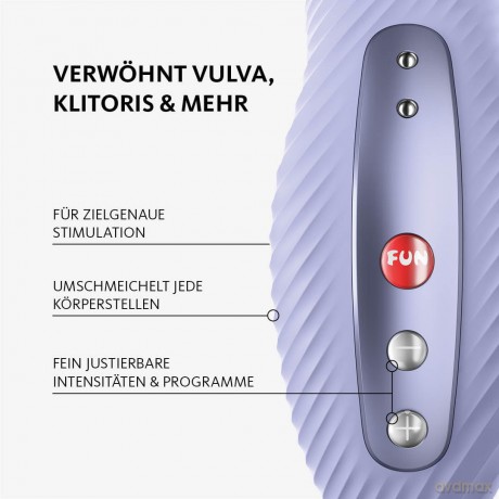 Fun Factory Laya 3 attachment vibrator - Variant: Violet unisex