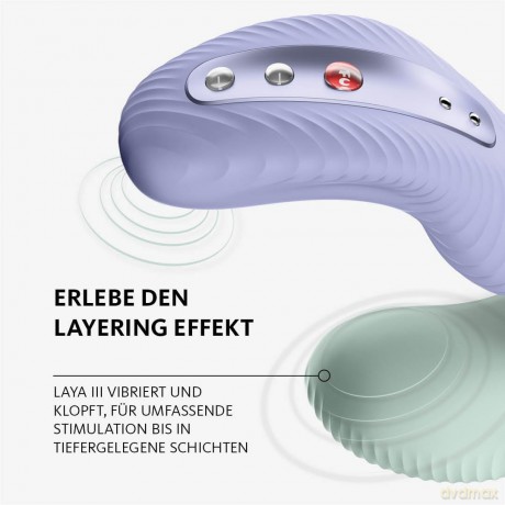 Fun Factory Laya 3 attachment vibrator - Variant: Violet unisex