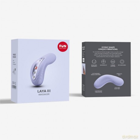 Fun Factory Laya 3 attachment vibrator - Variant: Violet unisex