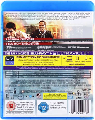 White House Down (Świat W Płomieniach) [Blu-Ray]