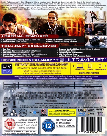 White House Down (Świat W Płomieniach) (Steelbook) [Blu-Ray]