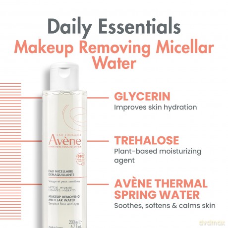 Avene Make-up Removing Micellar Water for normal and mixed sensitive skin (Make-up Removing Micellar Water) - Volume: 200 ml dla kobiety