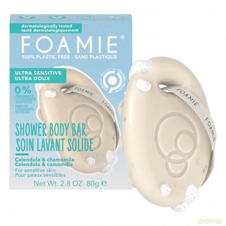 Foamie Solid shower care Ultra Sensitive (Shower Body Bar) 80 g dla kobiety