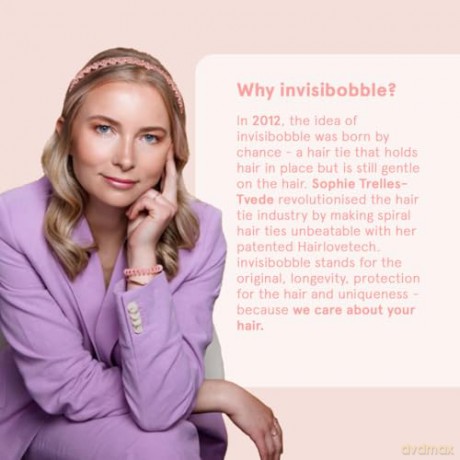 Invisibobble Hair bands Sprunchie Slim True Golden 2 pcs dla kobiety