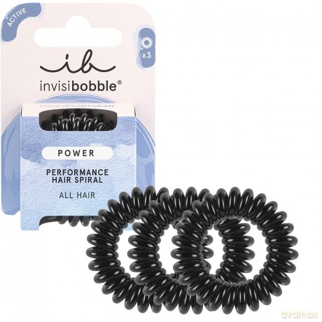 Invisibobble Hair band Power True Black 3 pcs dla kobiety
