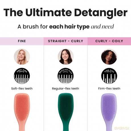 Tangle Teezer The Ultimate Detangler Green Jungle Hairbrush dla kobiety