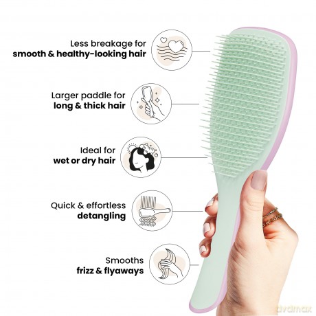 Tangle Teezer The Ultimate Detangler Hairbrush Large Rose/Sage dla kobiety