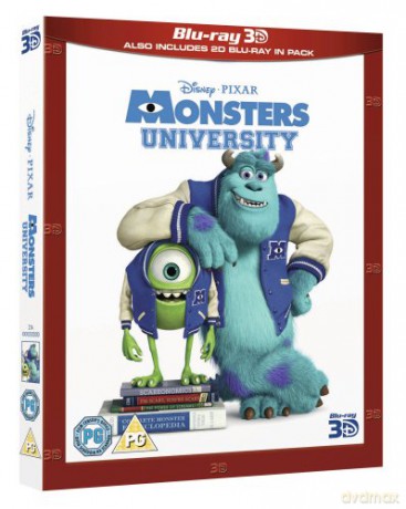 Monsters University (Uniwersytet Potworny) [Blu-ray 3D]+[Blu-Ray]