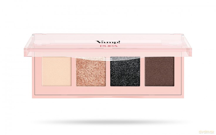 PUPA Milano Vamp eyeshadow palette! (Palette) 5.2 g - Shade: 006 Deep Nude dla kobiety