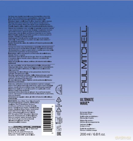 Paul Mitchell Ultimate Wave (Cream Gel) - Volume: 200 ml dla kobiety