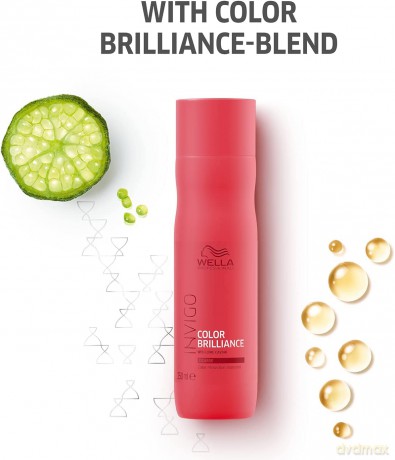 Wella Professionals Shampoo for Fine and Normal Hair Invigo Color Brilliance (Color Protection Shampoo) - Volume: 300 ml dla kobiety