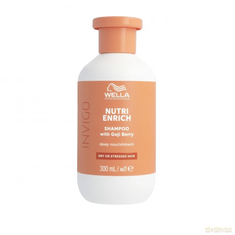 Wella Professionals Nourishing Shampoo for Dry and Damaged Hair Invigo Nutri- Enrich (Deep Nourishing Shampoo) - Volume: 300 ml dla kobiety