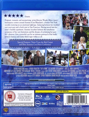 Blue Jasmine [Blu-Ray]