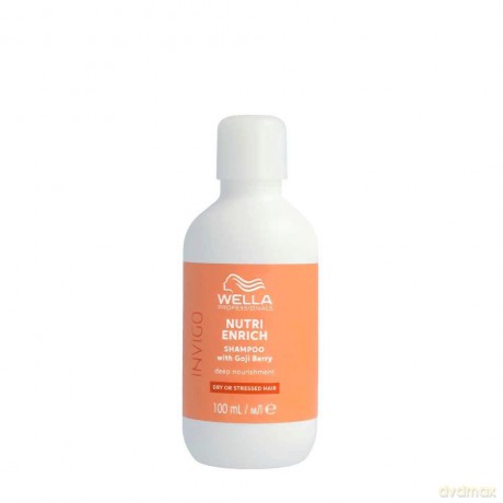 Wella Professionals Nourishing Shampoo for Dry and Damaged Hair Invigo Nutri- Enrich (Deep Nourishing Shampoo) - Volume: 100 ml dla kobiety