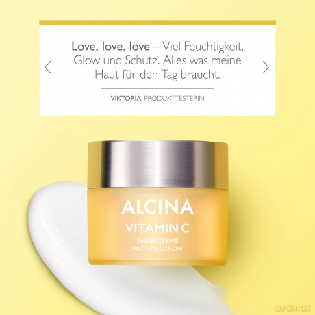 Alcina Day cream with vitamin C for bright and fresh skin (Day Cream) 50 ml dla kobiety