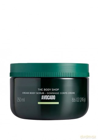 The Body Shop Smoothing body scrub for dry skin Avocado (Body Scrub) - Volume: 240 ml dla kobiety