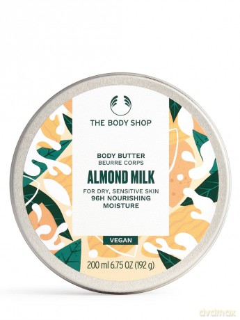 The Body Shop Body butter for dry and sensitive skin Almond Milk (Body Butter) 200 ml dla kobiety