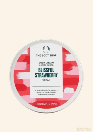 The Body Shop Body cream Blissful Strawberry (Body Cream) 200 ml dla kobiety