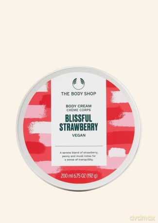 The Body Shop Body cream Blissful Strawberry (Body Cream) 200 ml dla kobiety