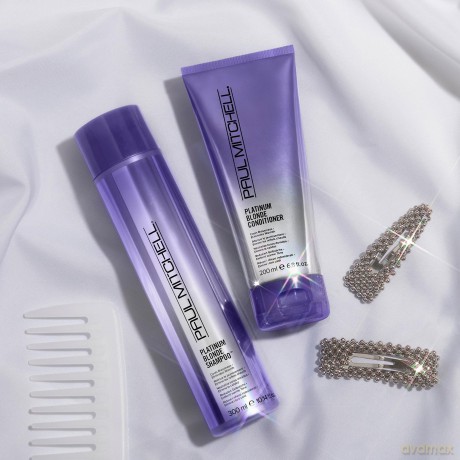 Paul Mitchell Conditioner for blonde and highlighted hair Platinum Blonde (Conditioner) - Volume: 200 ml dla kobiety