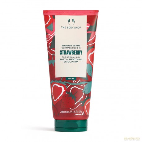 The Body Shop Smoothing shower scrub Strawberry (Shower Scrub) 200 ml dla kobiety
