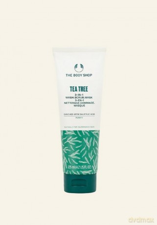 The Body Shop Refill for Tea Tree Face Base compact powder (Skin Clarifying Powder Foundation Recharge) 9 g - Shade: 1N Medium dla kobiety