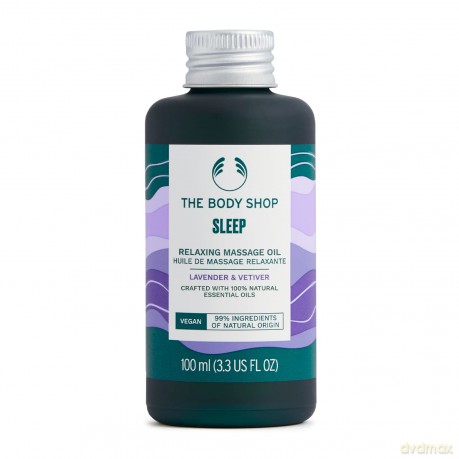 The Body Shop Relaxing massage oil Sleep (Relaxing Massage Oil) 100 ml dla kobiety