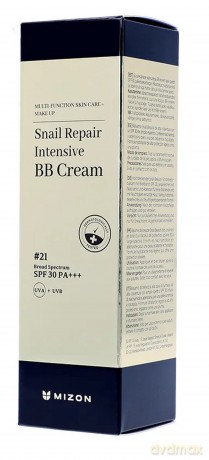 Mizon BB cream Snail Repair Intensive SPF 30+ PA+++ 50 ml - Shade: #21 dla kobiety