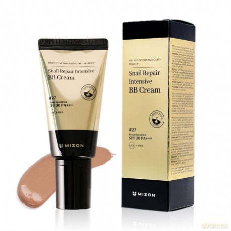 Mizon BB cream Snail Repair Intensive SPF 30+ PA+++ 50 ml - Shade: #27 dla kobiety